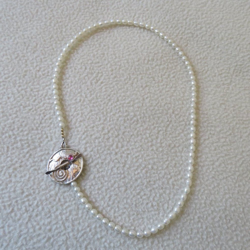 Art Deco Freshwater Pearl Necklace